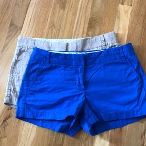 Women’s J. Crew Chino Shorts Set of 2